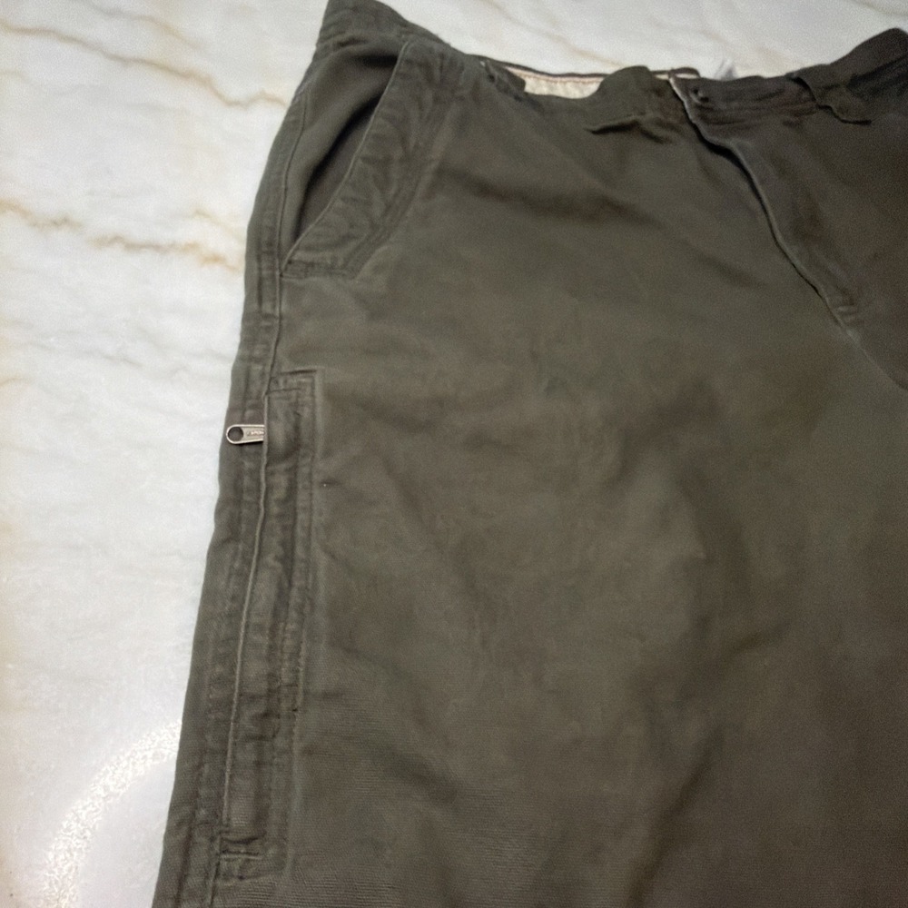 Mens Columbia Omni Shield Cargo Fishing Outdoors Hiking Shorts Green Size 34 - Picture 2 of 10